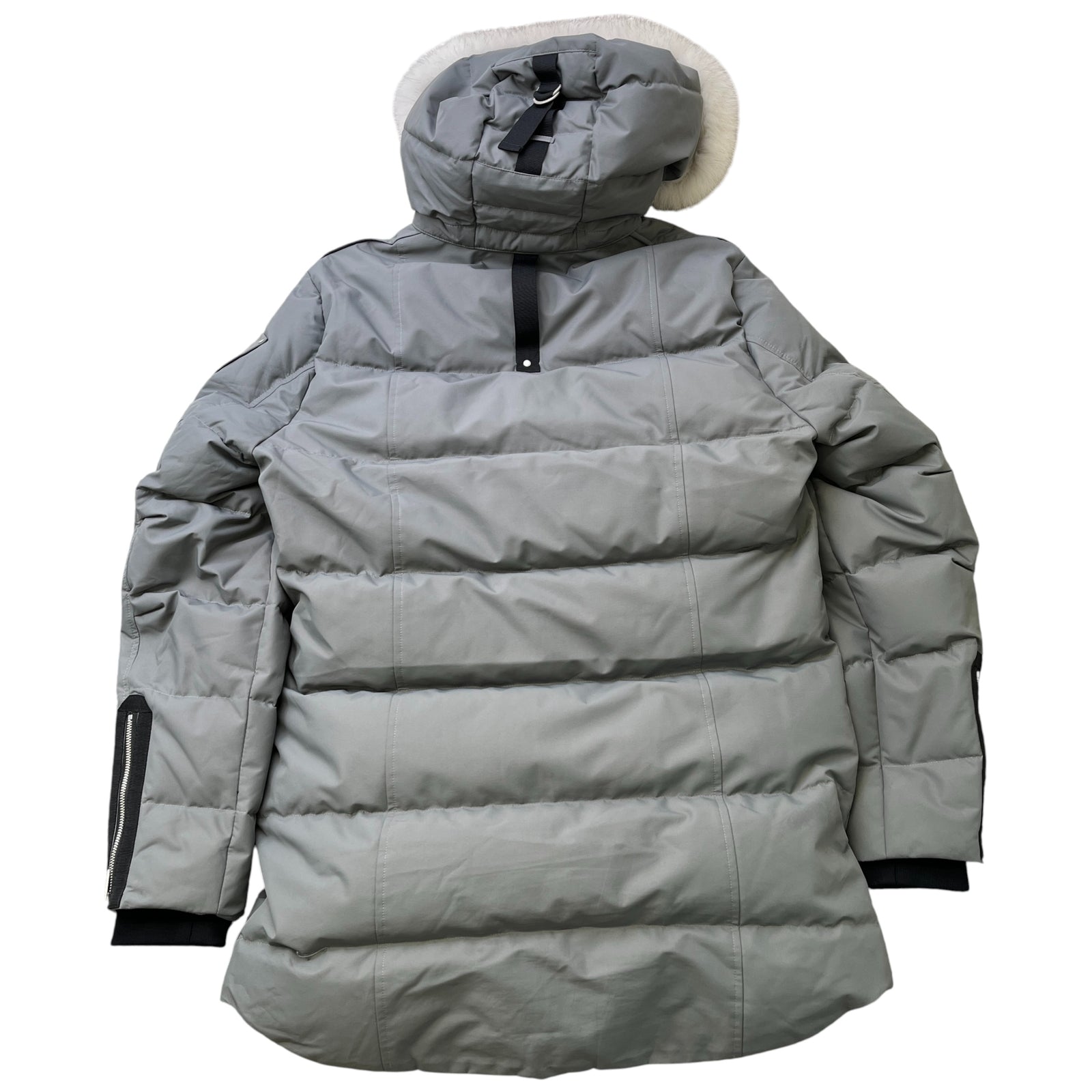 Men's Cloud Neoshear Parka Down Jacket Grey Size M - Photo 2