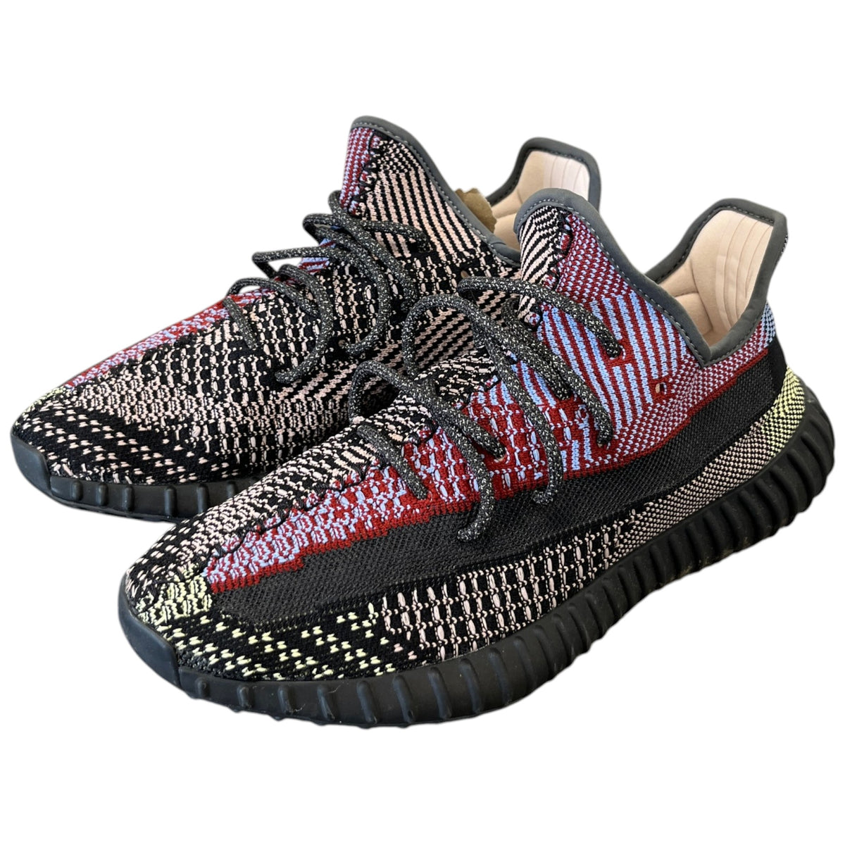 Men's Boost 350 V2 Low Trainers Black Size UK 10.5 / EU 44.5 - Photo 9