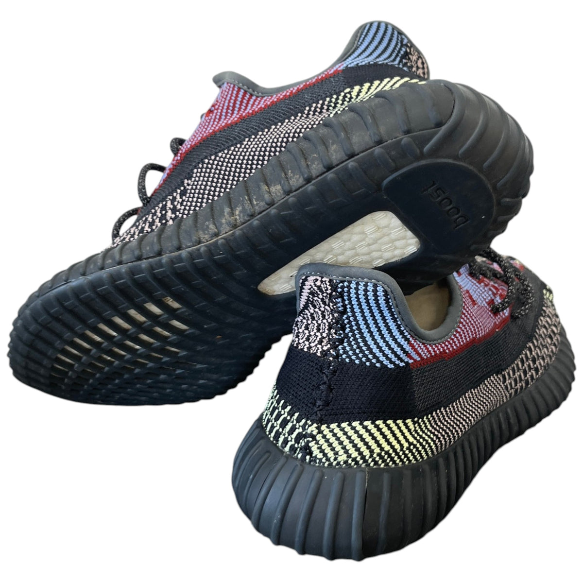 Men's Boost 350 V2 Low Trainers Black Size UK 10.5 / EU 44.5 - Photo 10