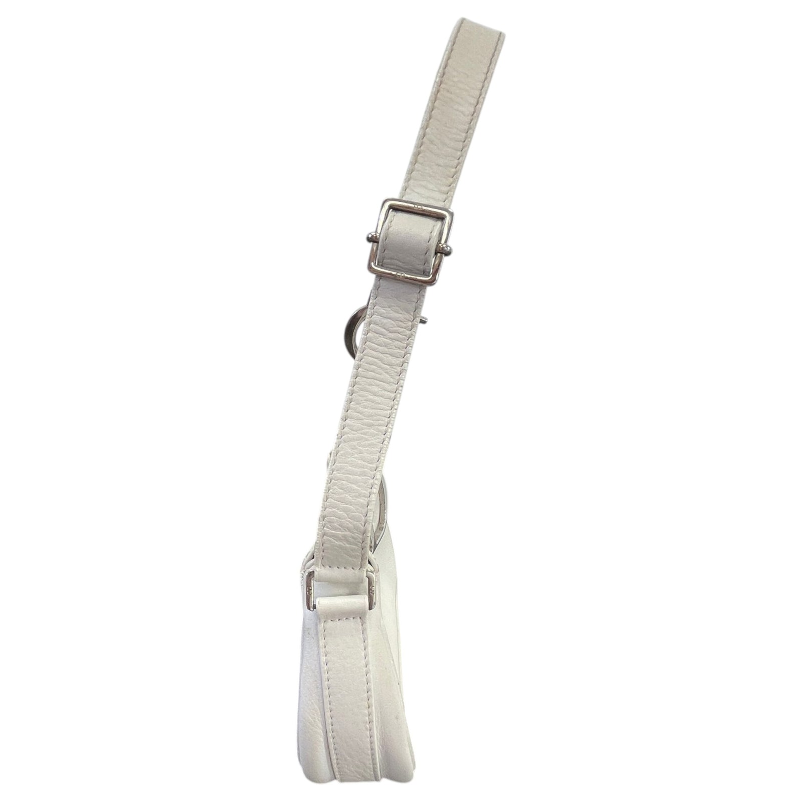 Women's D-Charm Pochette Shoulder Handbag White - Photo 7