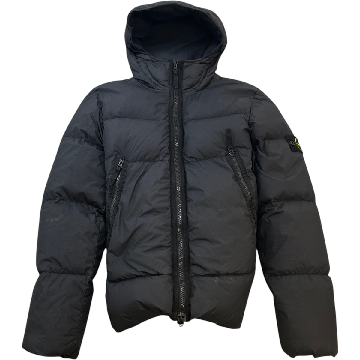Men's Ripstop Down Jacket Black Size M - Photo 1