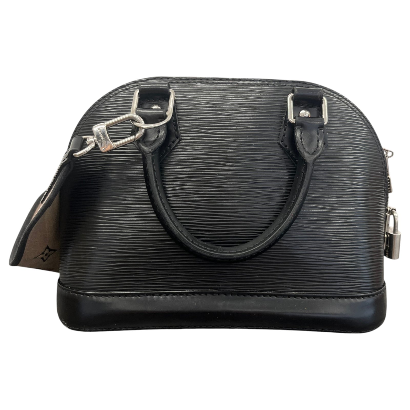 Women's Epi Leather Alma BB Handbag Black - Photo 3