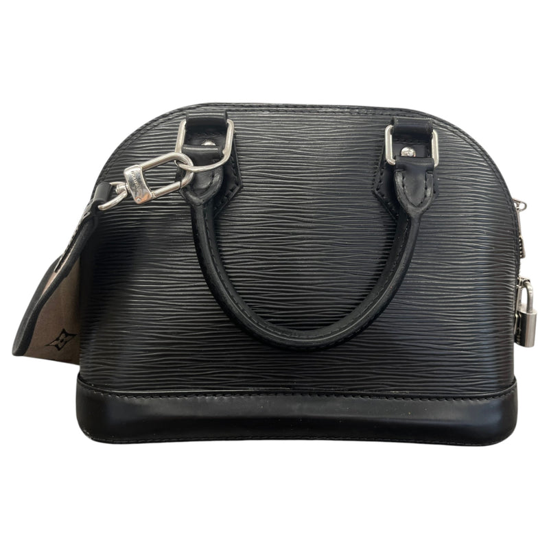 Women's Epi Leather Alma BB Handbag Black
