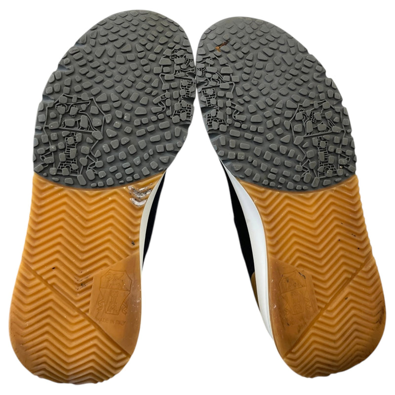 Men's Knitted Runner Low Trainers Navy Size UK 6 / EU 40