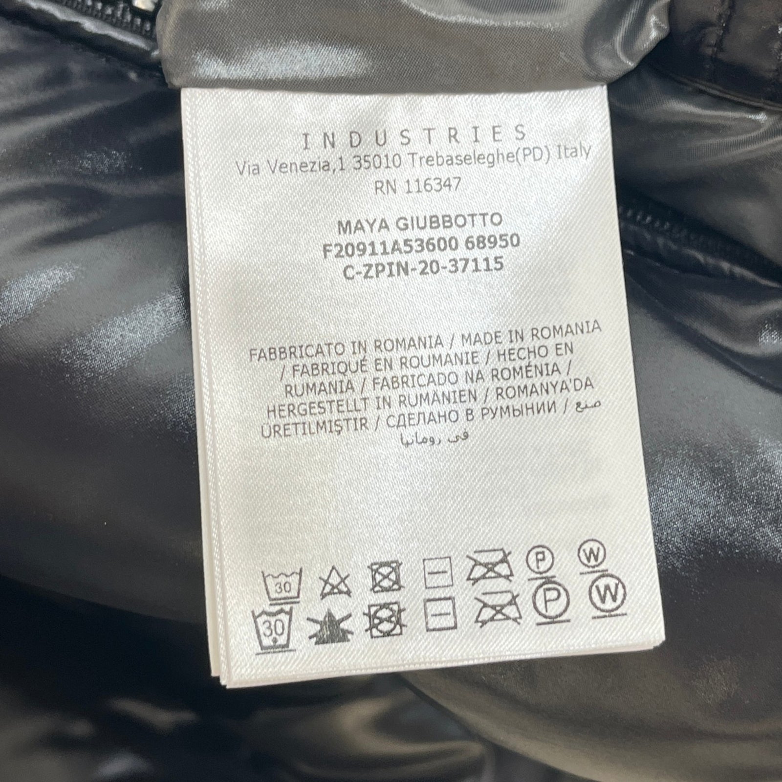 Men's Maya Down Jacket Black Size 2 / M - Photo 10