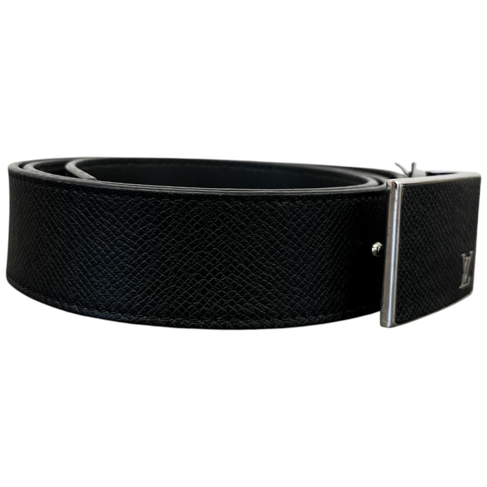 Men's Santur Metropole Taiga Belt Black Size 85CM / UK 10 - Photo 3