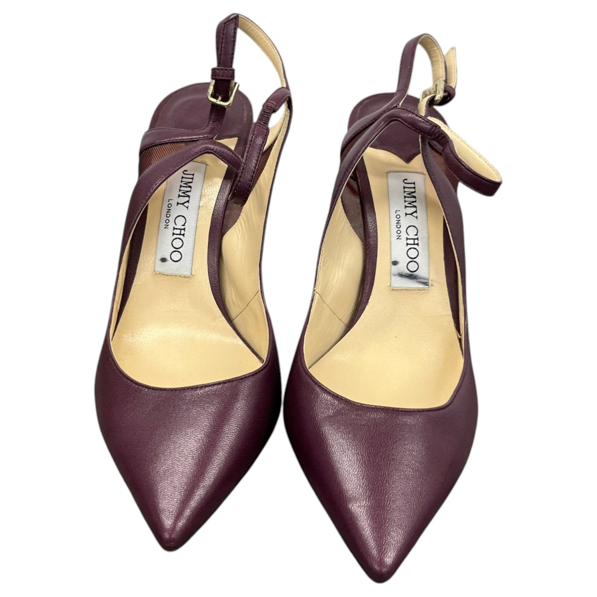 Women's Quinici Pointed Toe Heels Burgundy Size UK 4 / EU 37 - Photo 6