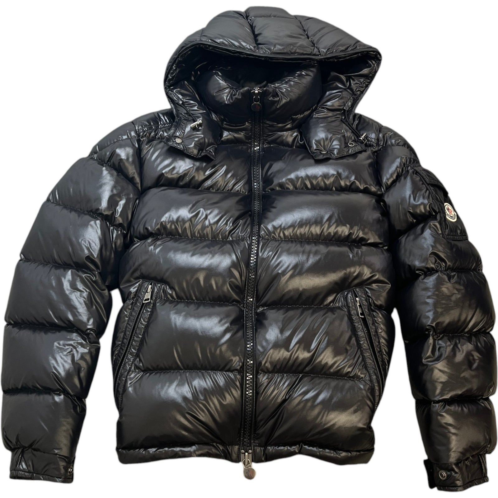 Men's Maya Down Jacket Black Size 2 / M - Photo 1