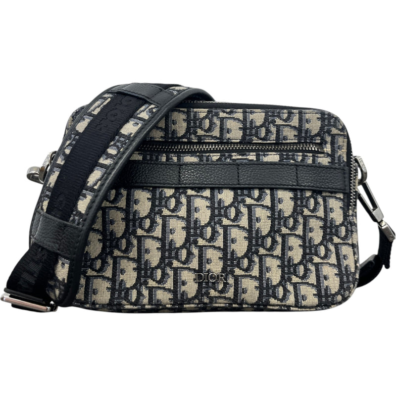 Men's Safari Messenger Bag Black