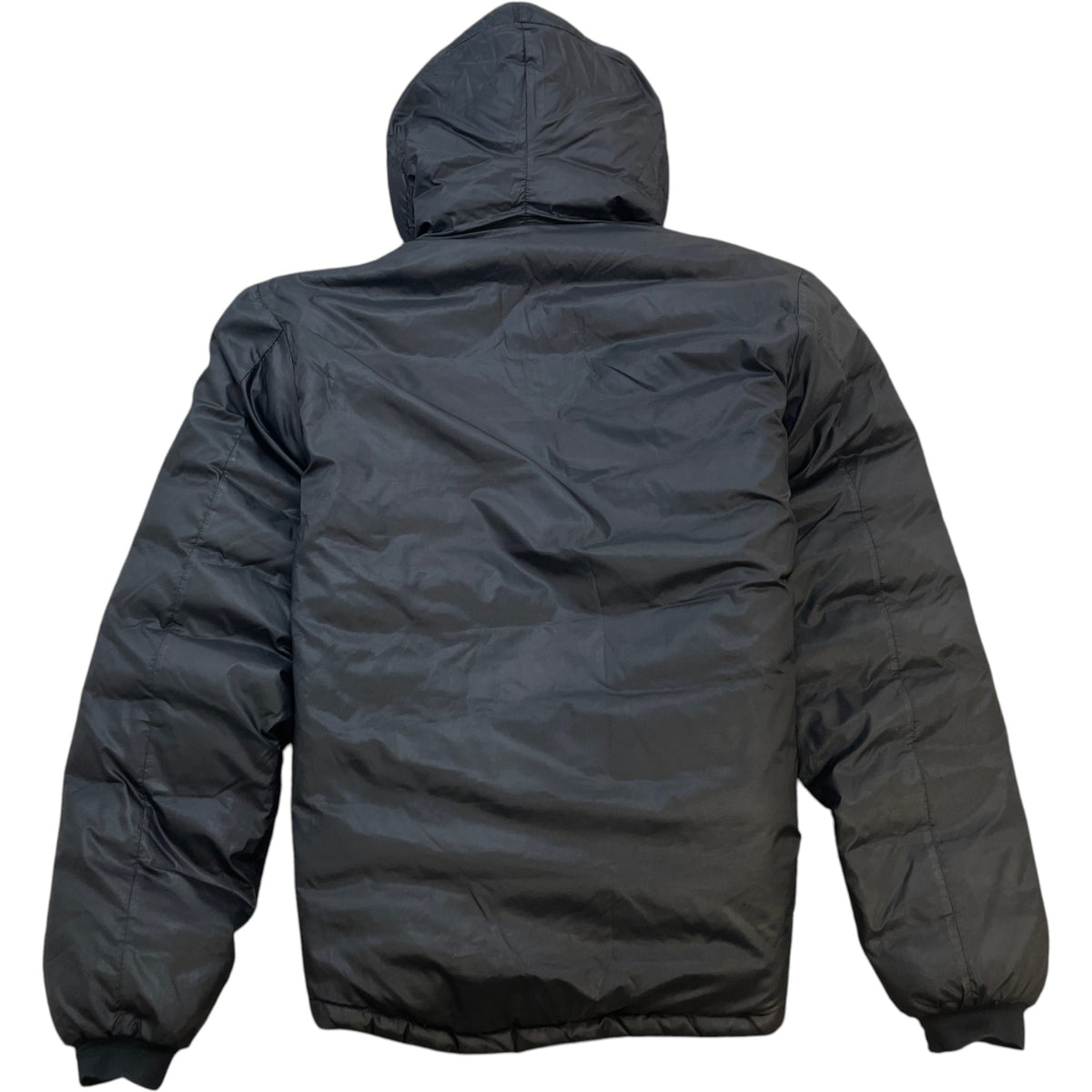 Men's Lodge Hooded Down Jacket Black Size M - Photo 2