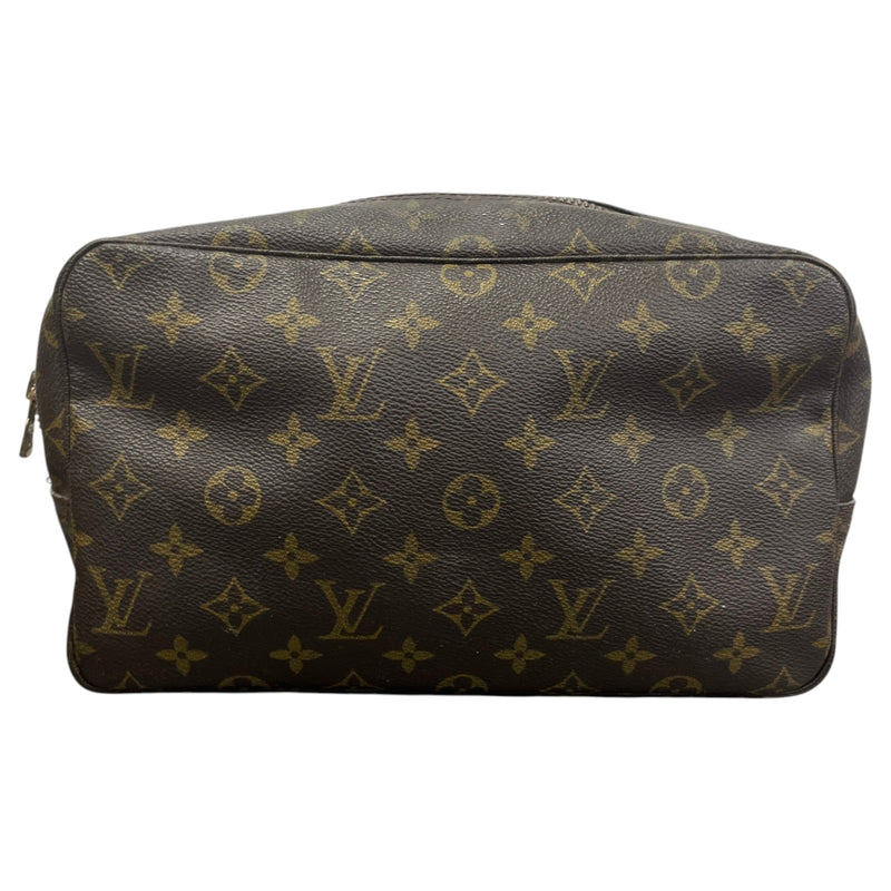 Women's Monogram Trousse Toilette Pouch Brown