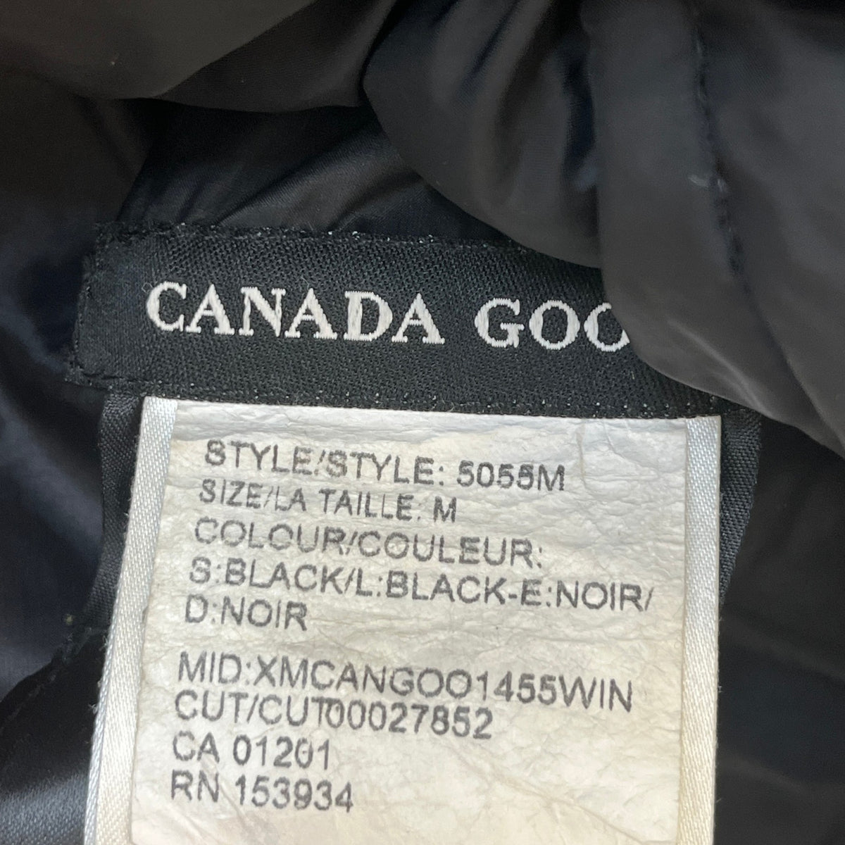 Men's Lodge Hooded Down Jacket Black Size M - Photo 5