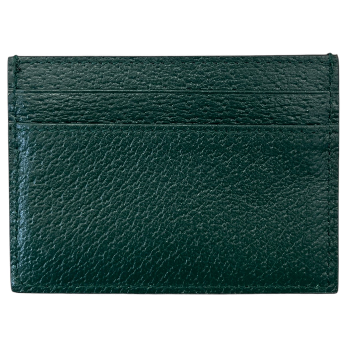 Men's Horsebit Card Holder Green - Photo 2