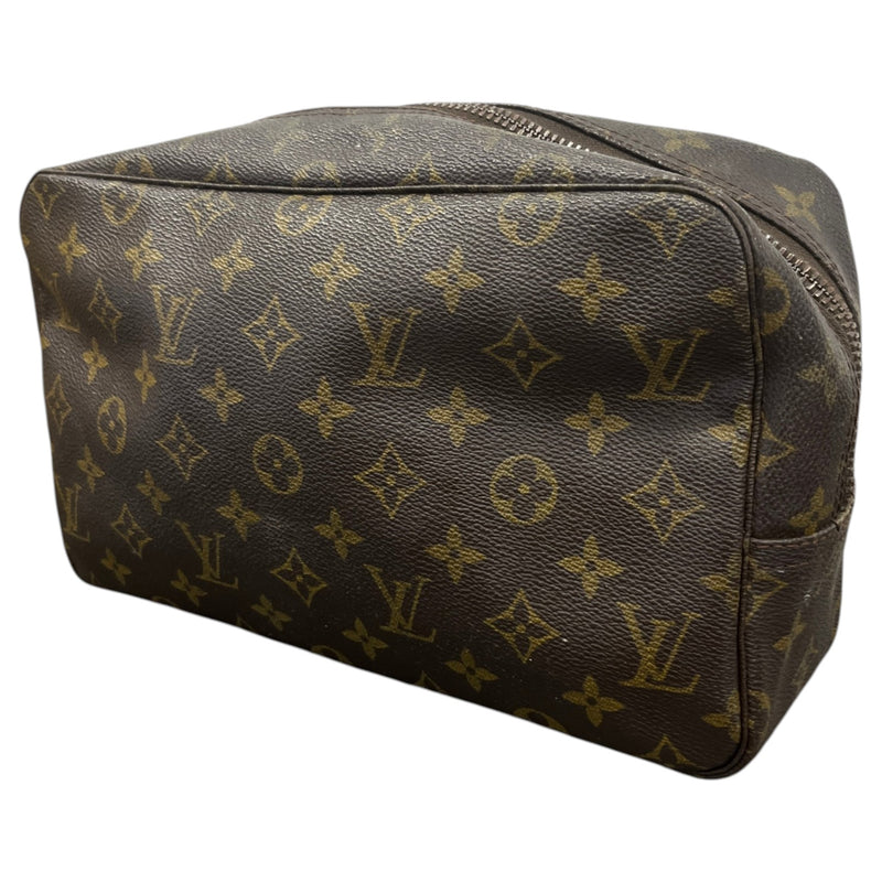 Women's Monogram Trousse Toilette Pouch Brown