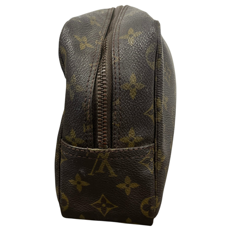 Women's Monogram Trousse Toilette Pouch Brown