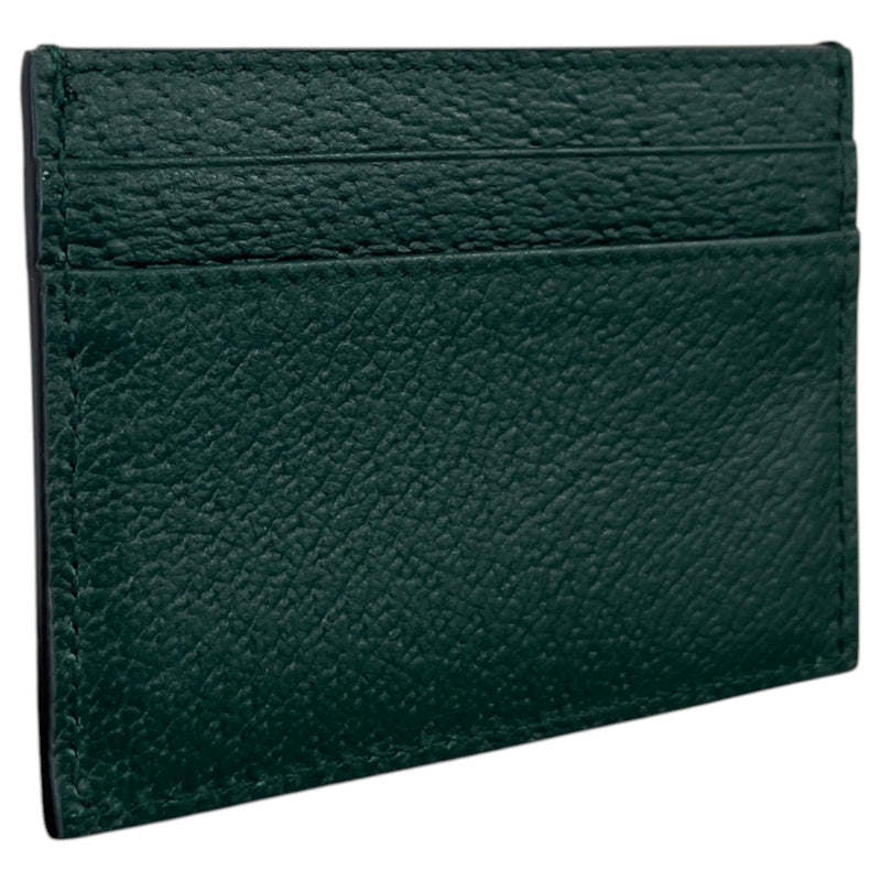 Men's Horsebit Card Holder Green