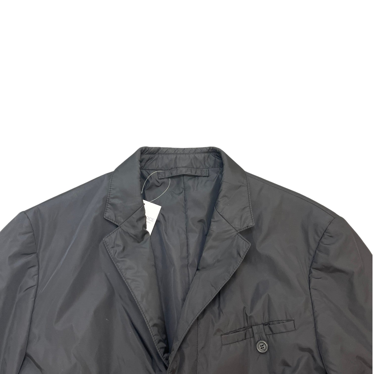 Men's Technical Nylon Blazer Down Jacket Black Size IT 52 / XL - Photo 5