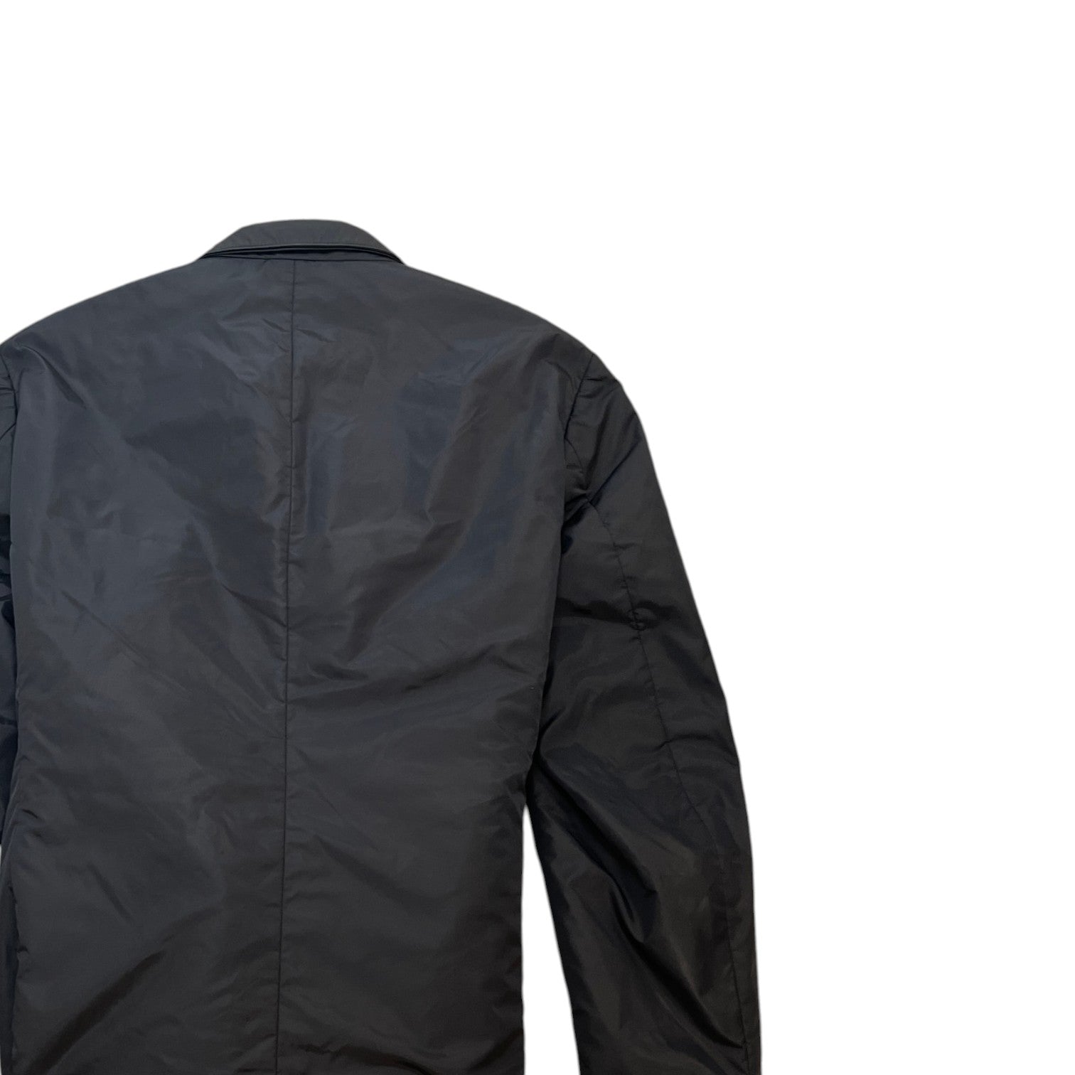 Men's Technical Nylon Blazer Down Jacket Black Size IT 52 / XL - Photo 4