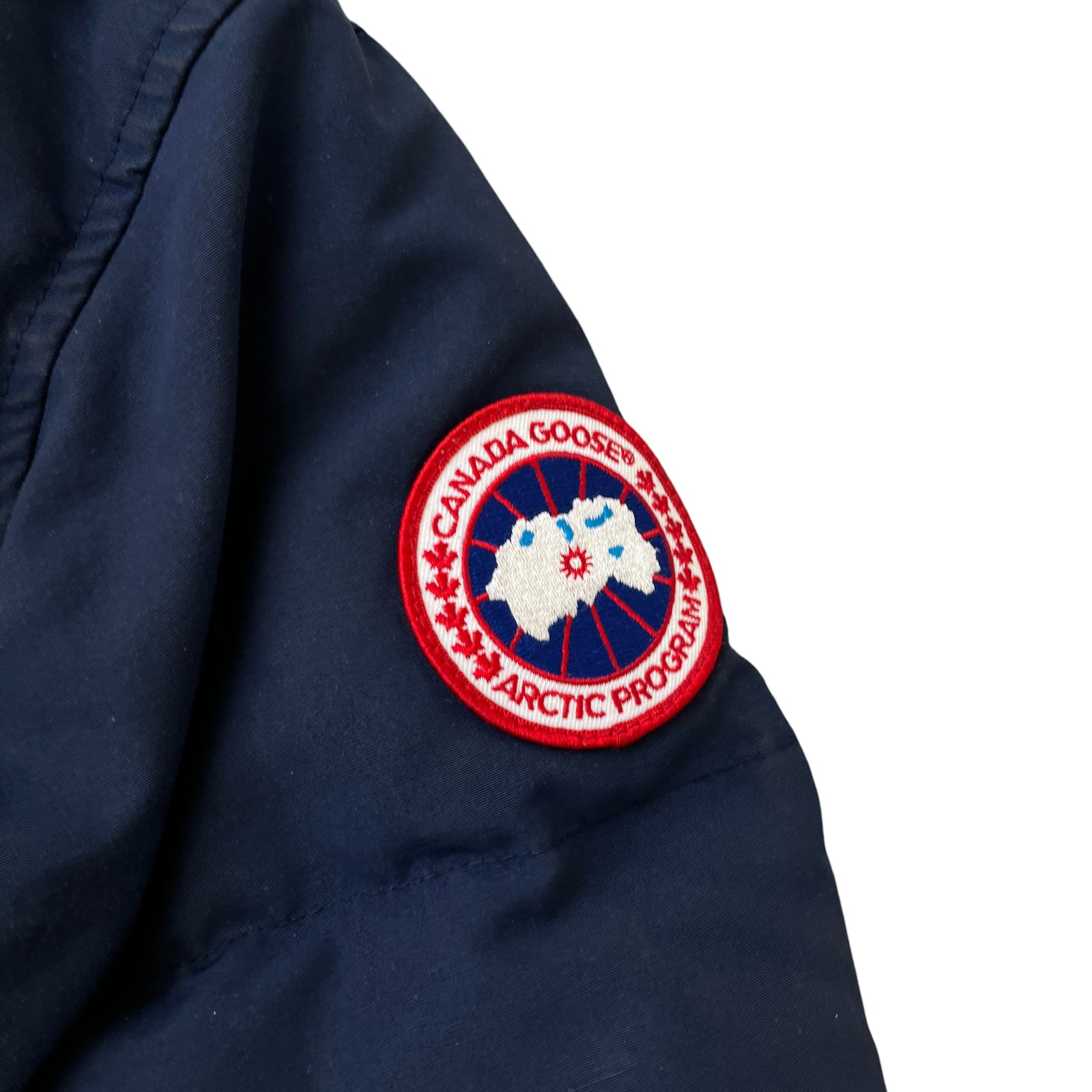 Men's Macmillan Parka Down Jacket Navy Size M - Photo 5
