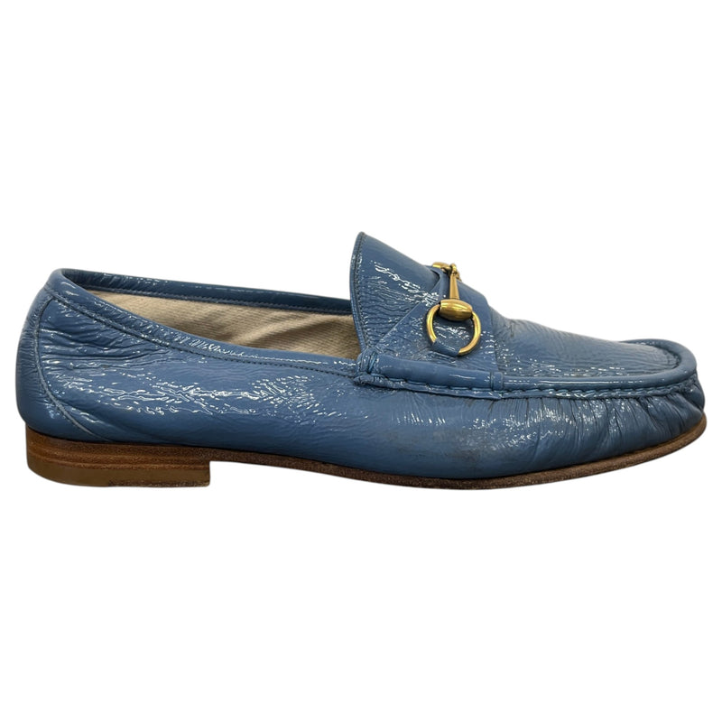 Men's Horsebit Loafers Blue Size UK 9 / EU 43