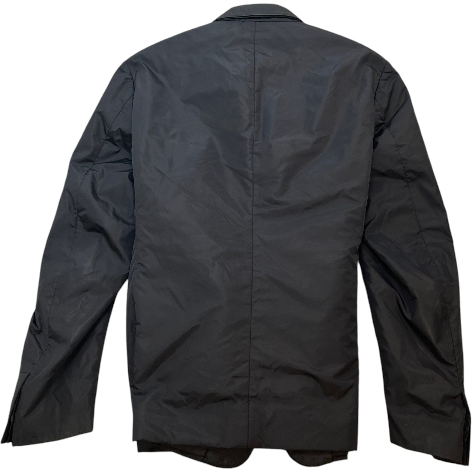 Men's Technical Nylon Blazer Down Jacket Black Size IT 52 / XL - Photo 2