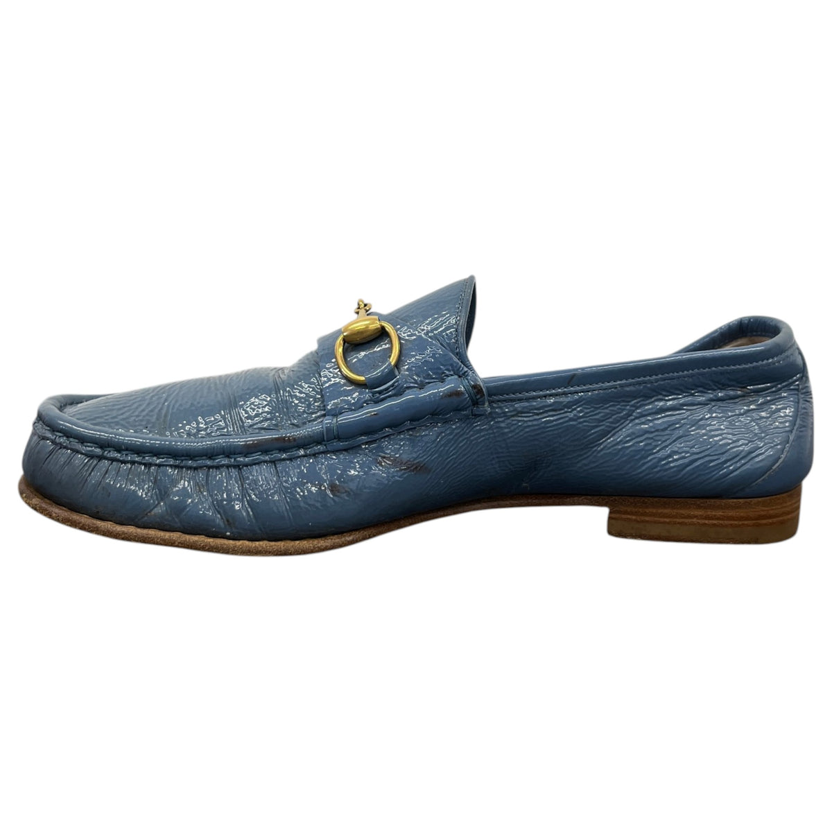 Men's Horsebit Loafers Blue Size UK 9 / EU 43 - Photo 2