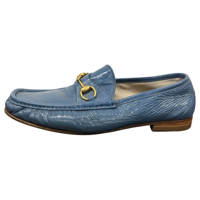 Men's Horsebit Loafers Blue Size UK 9 / EU 43