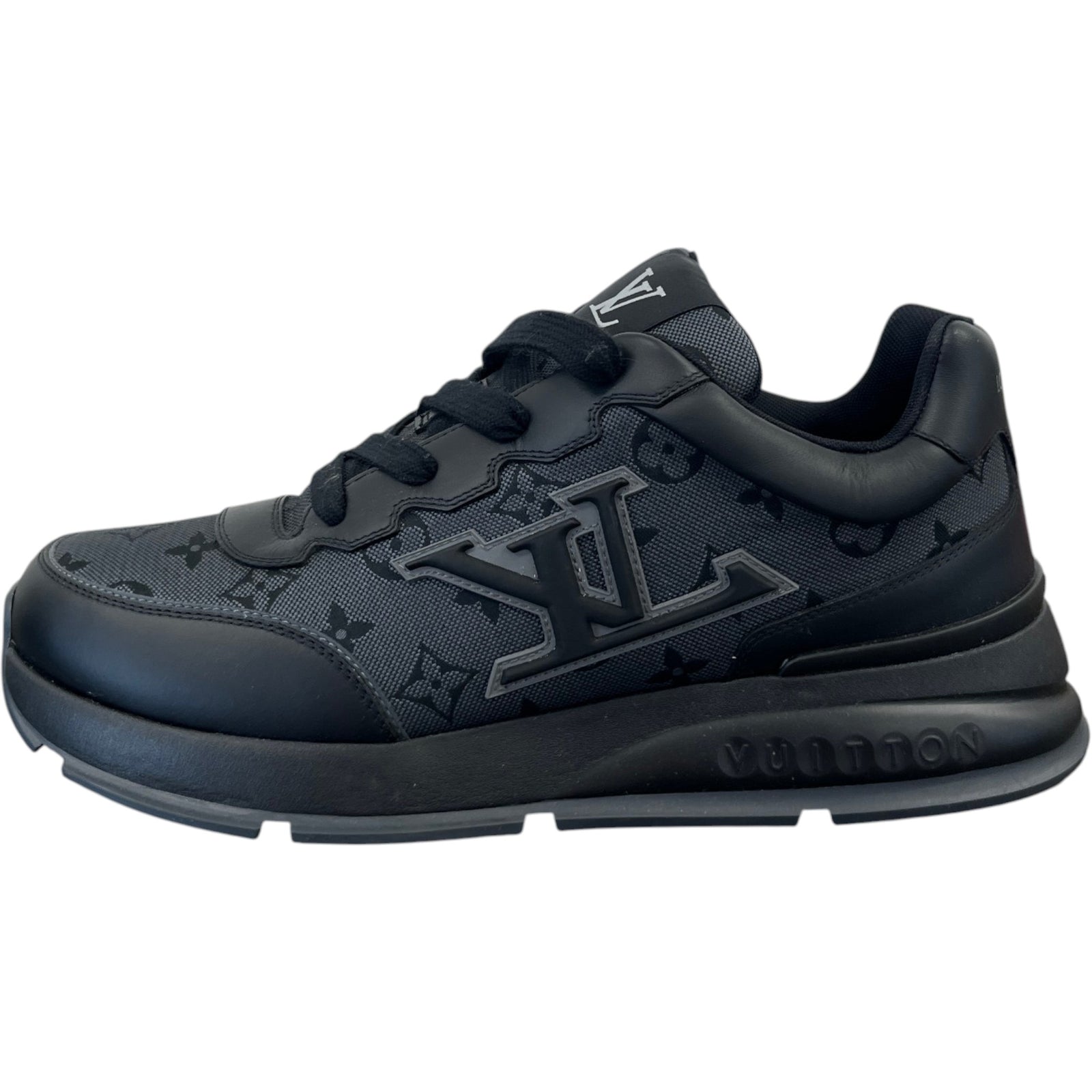 Men's LV Low Trainers Black Size UK 8.5 / EU 42.5 - Photo 5