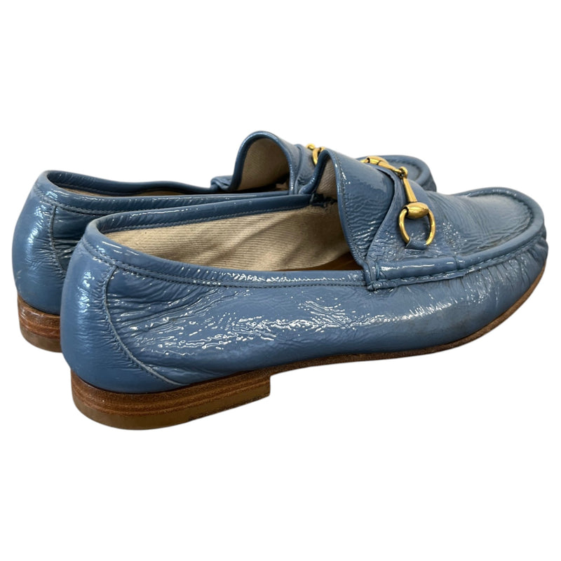 Men's Horsebit Loafers Blue Size UK 9 / EU 43
