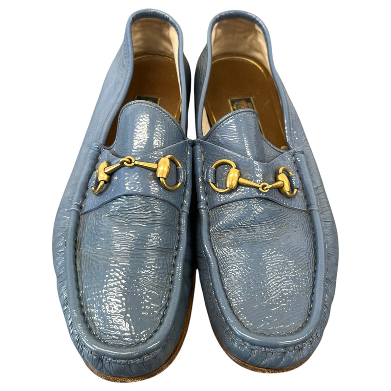 Men's Horsebit Loafers Blue Size UK 9 / EU 43