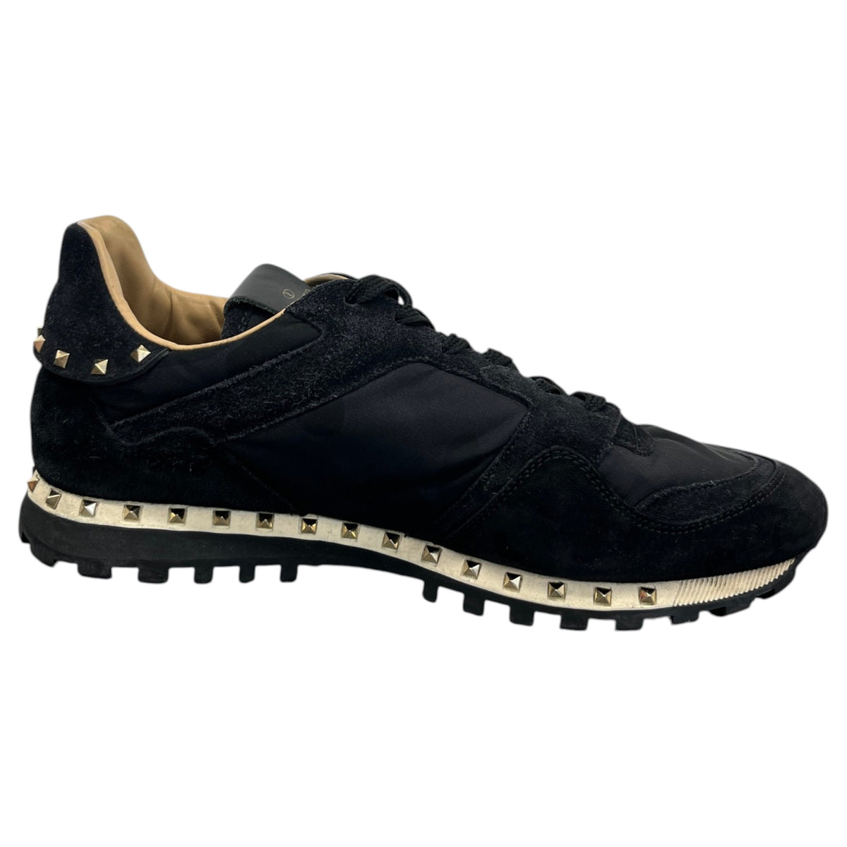 Men's Rockstud Low Trainers Black Size UK 7 / EU 41 - Photo 4