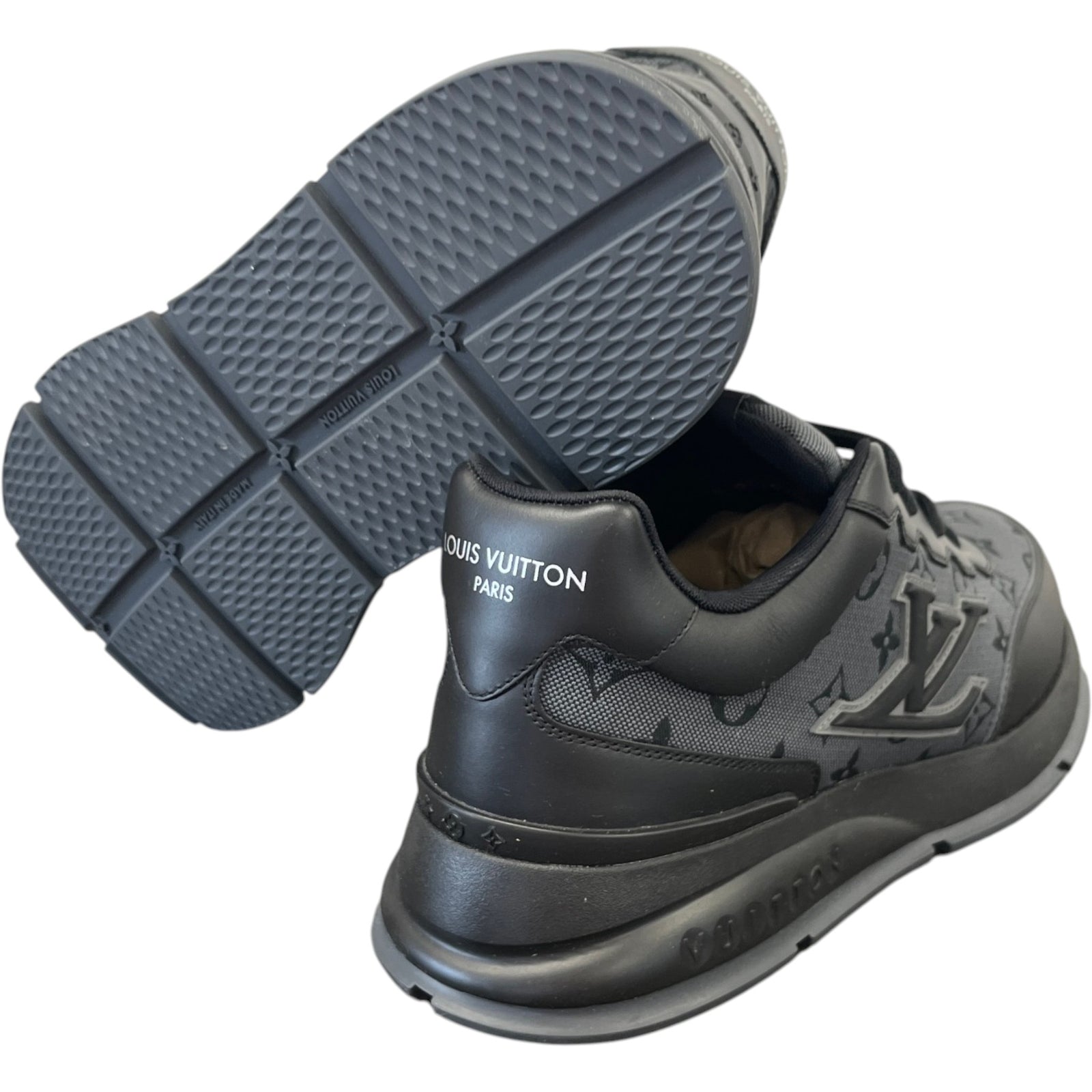 Men's LV Low Trainers Black Size UK 8.5 / EU 42.5 - Photo 10