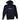 Men's Distressed Logo Print Hoodie Black Size XS
