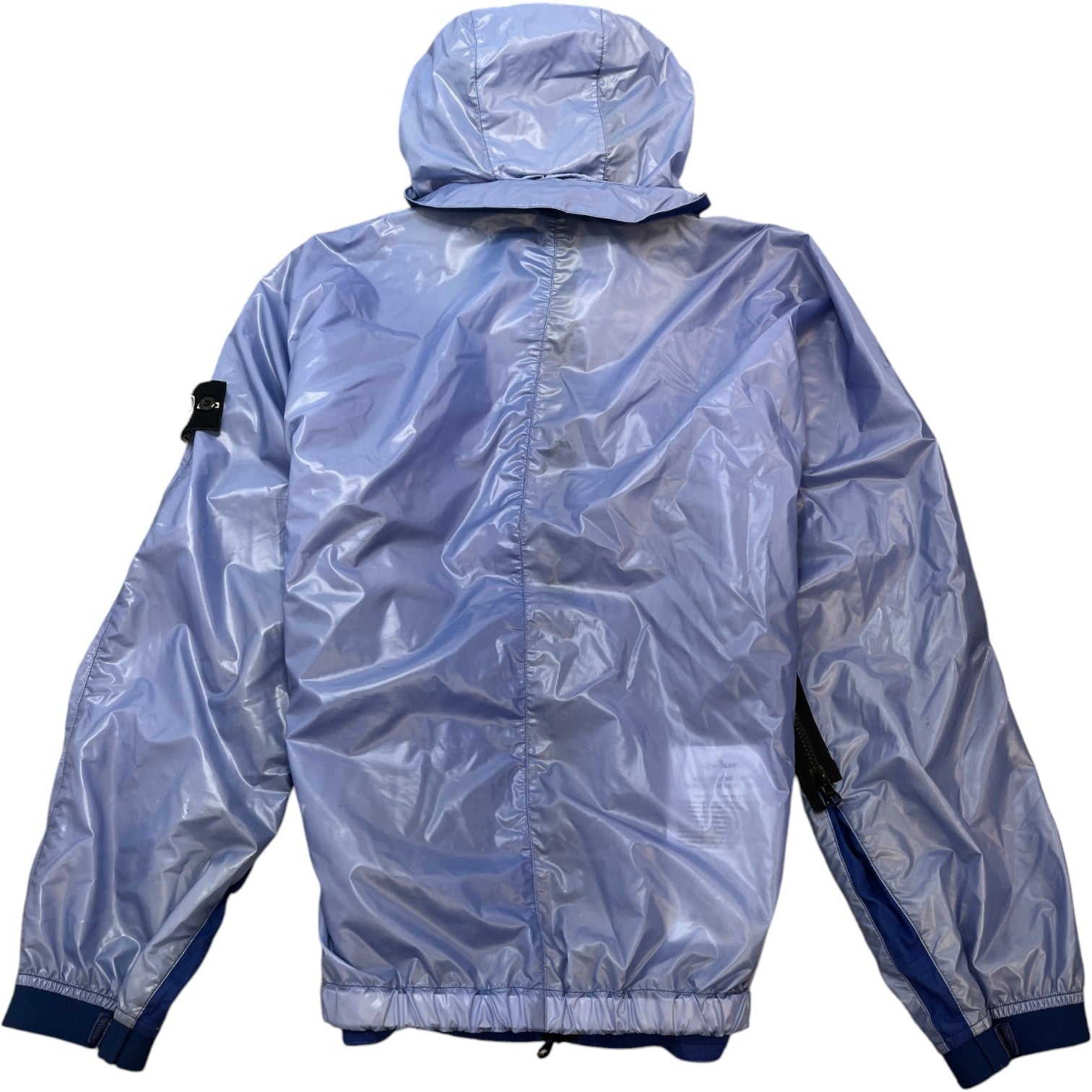 Men's Applique Logo Heat Reactive Jacket Blue Size XL - Photo 2