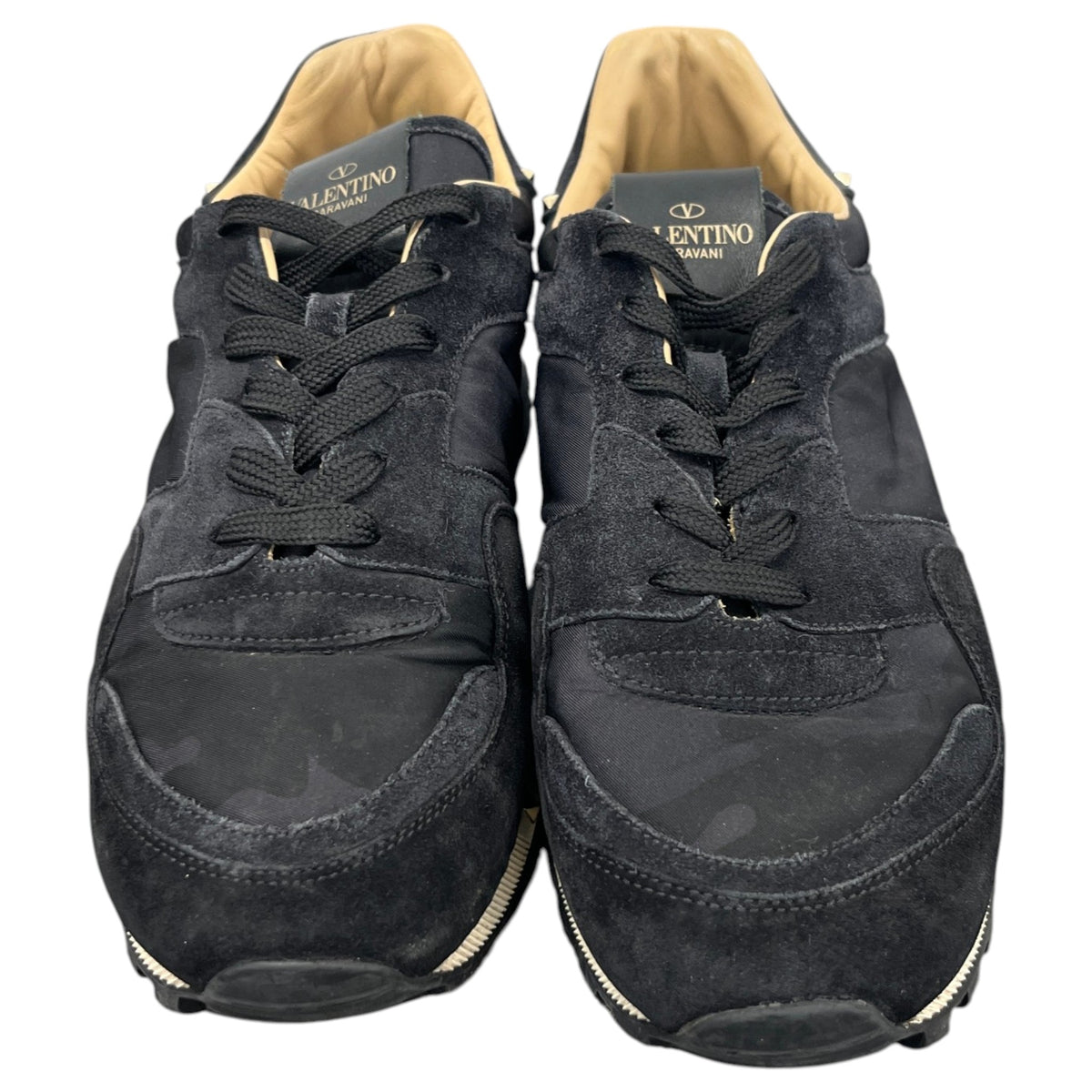Men's Rockstud Low Trainers Black Size UK 7 / EU 41 - Photo 6