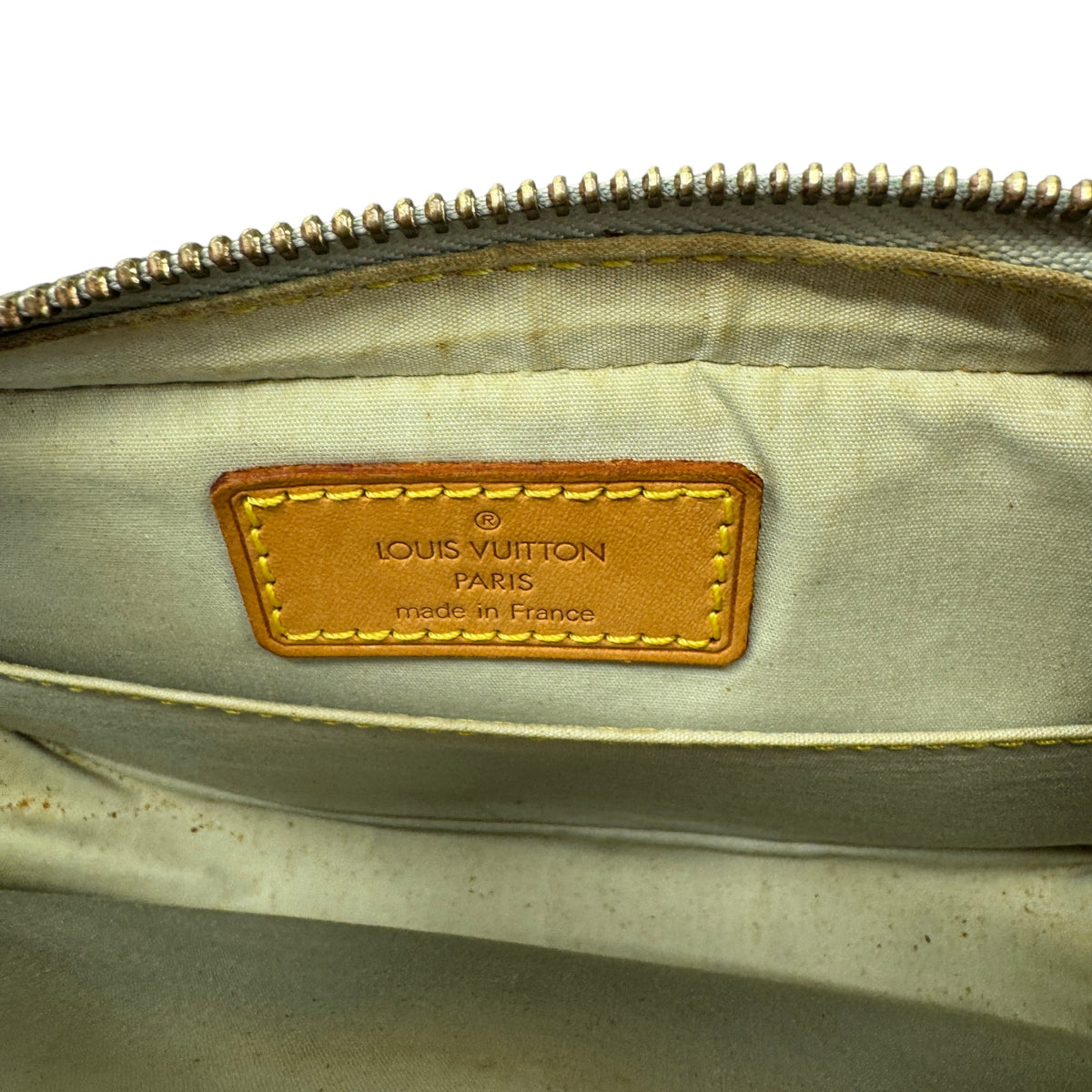 Women's Monogram Mini Lin Juliette Crossbody Bag Beige - Photo 9