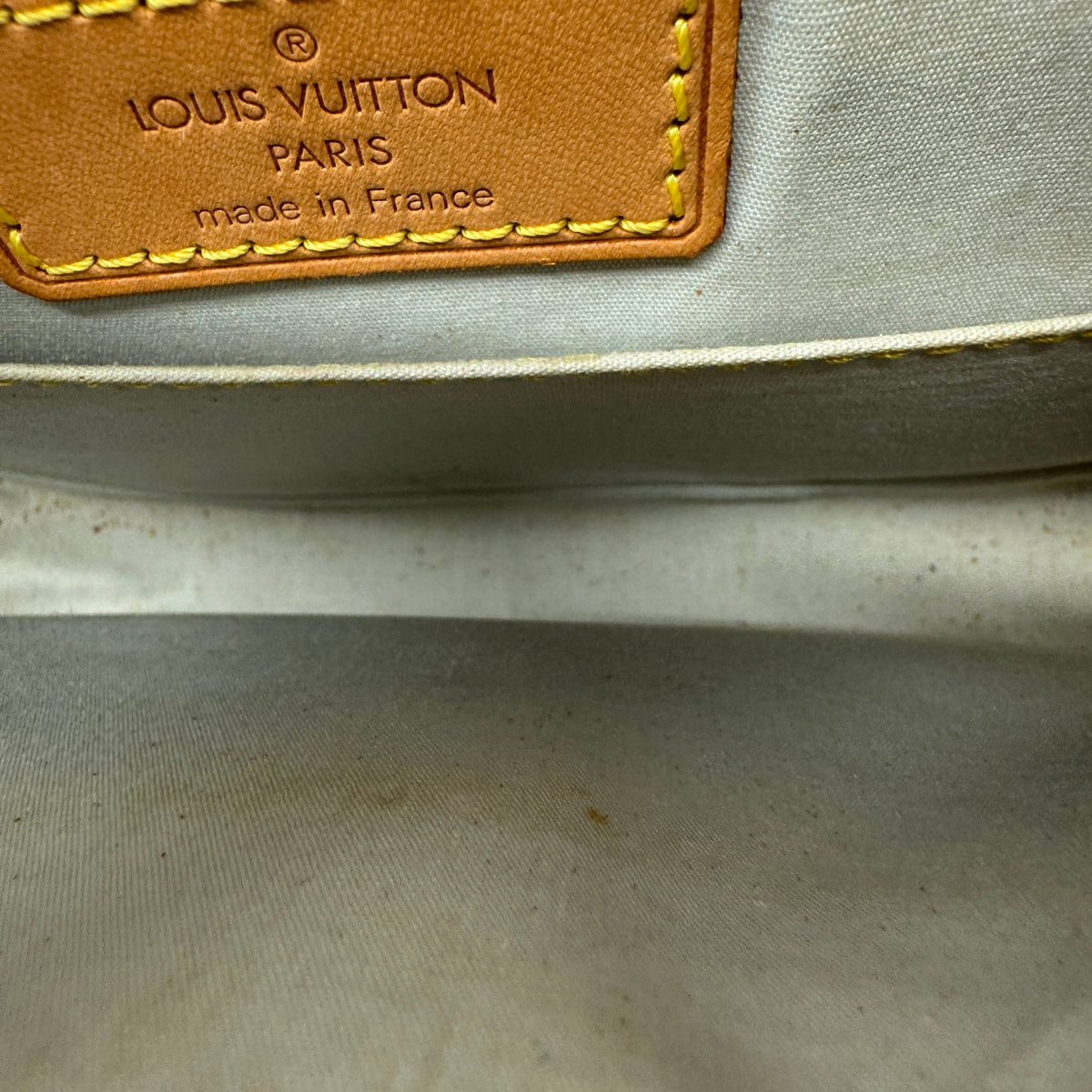 Women's Monogram Mini Lin Juliette Crossbody Bag Beige - Photo 8