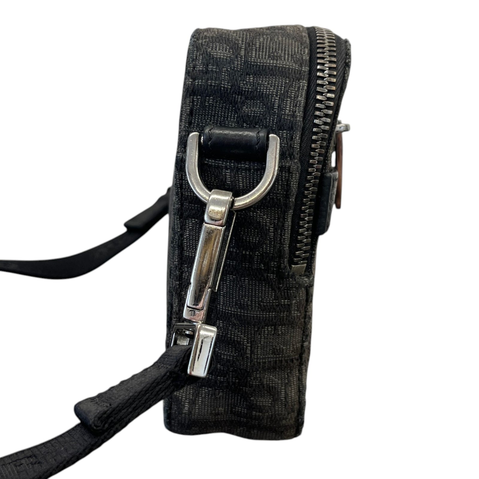 Men's Safari Oblique Messenger Bag Black - Photo 6