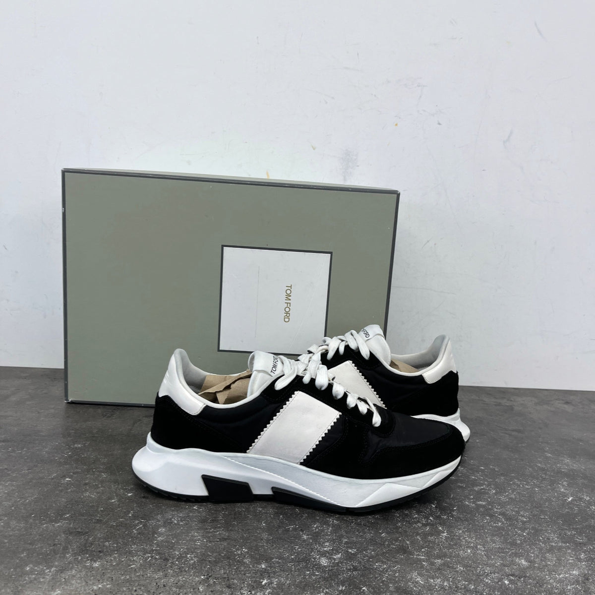 Men's Jagga Low Trainers Black Size UK 7 / EU 41 - Photo 12