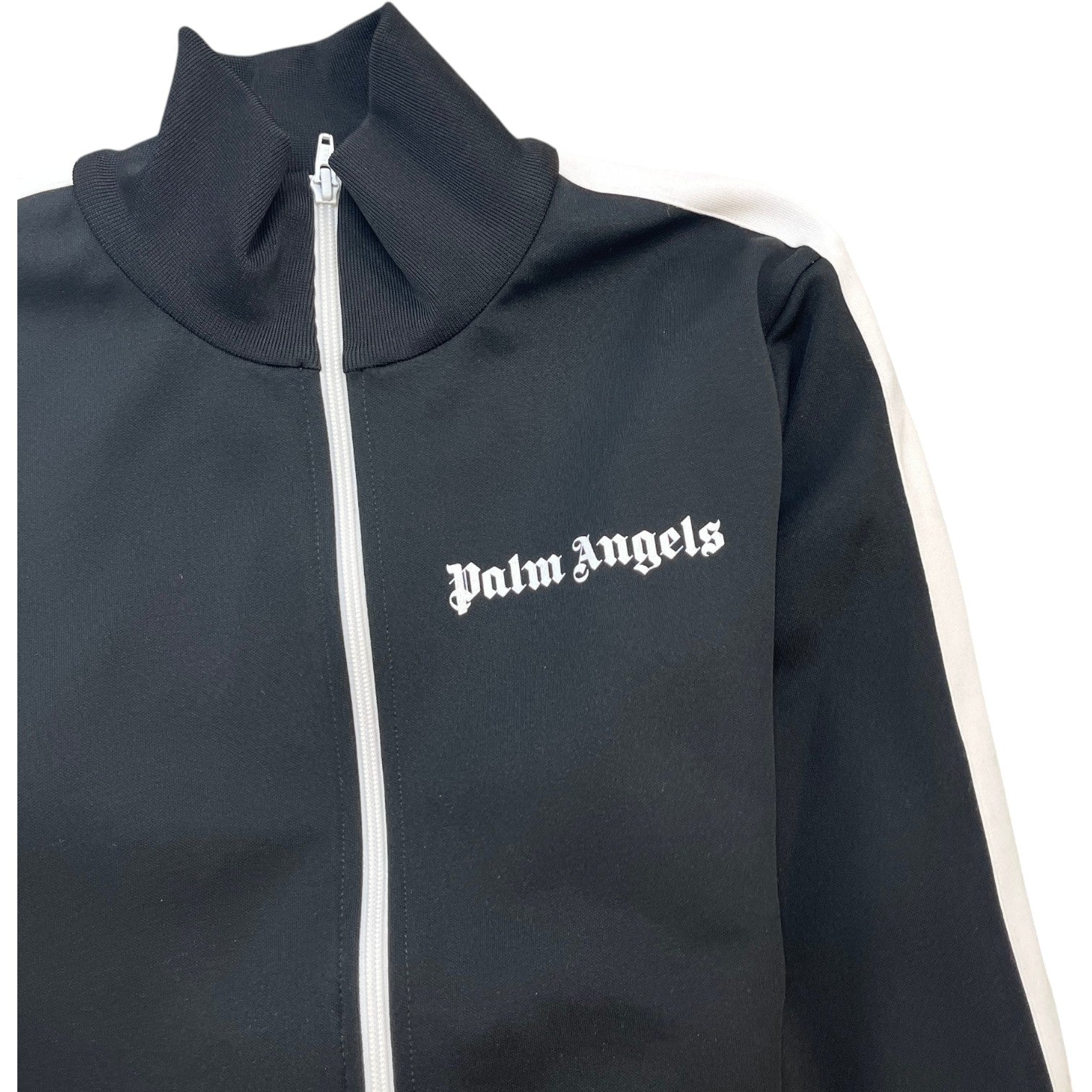 Men's Logo Print Track Jacket Black Size S - Photo 6