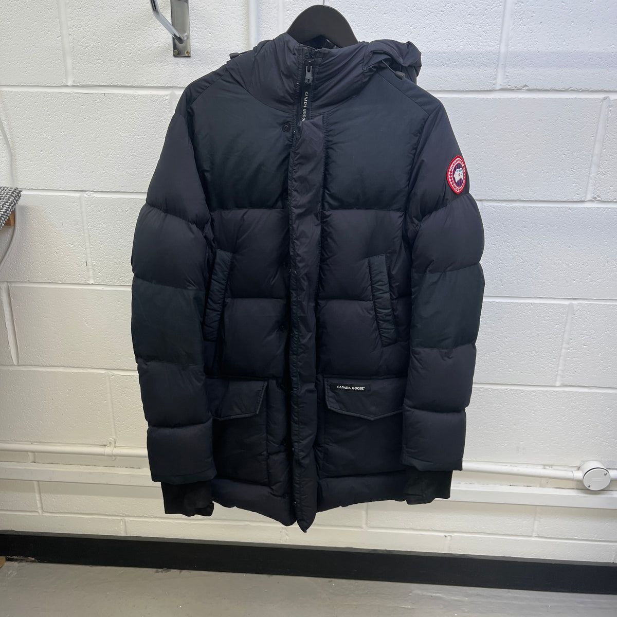Men's Armstrong Down Jacket Black Size S - Photo 8