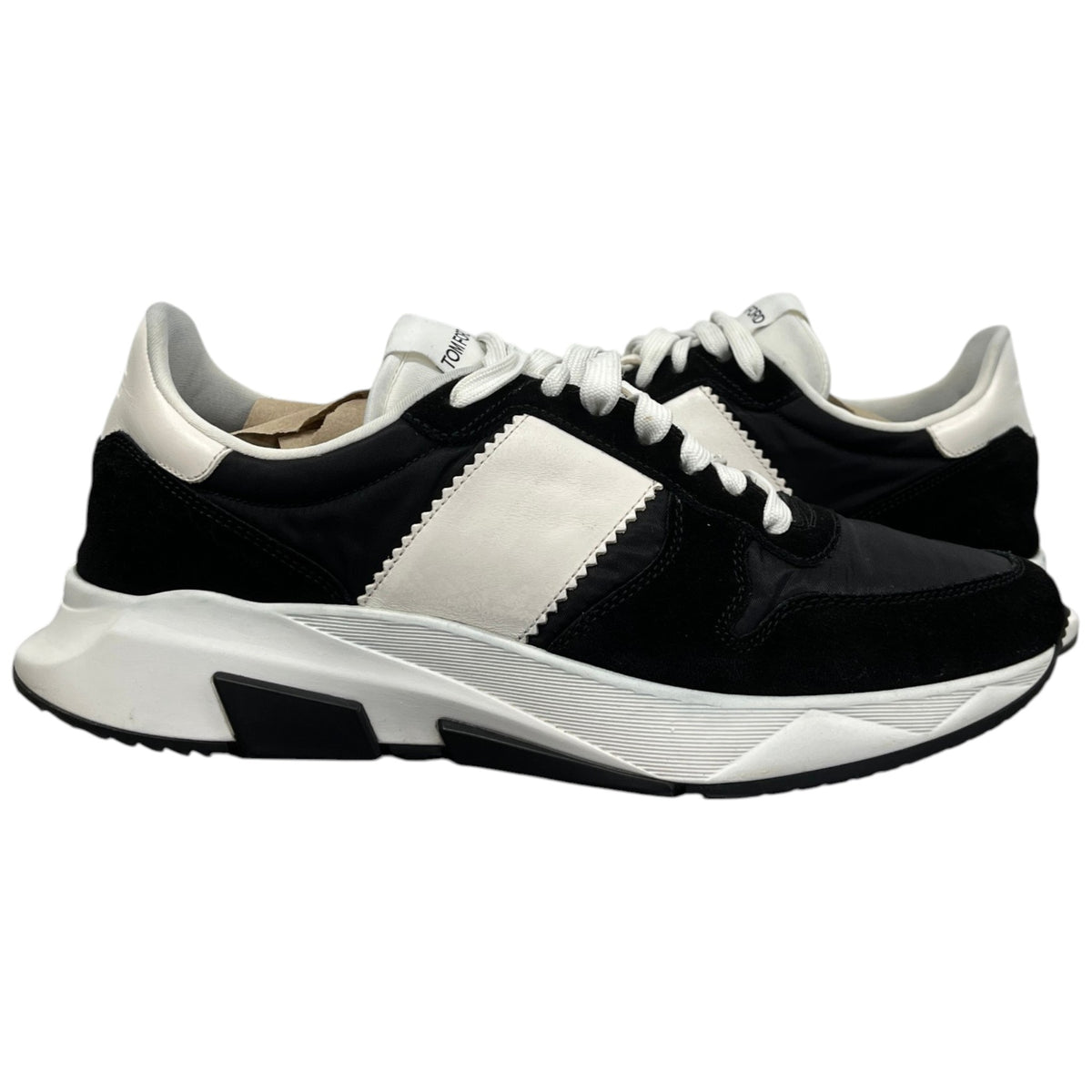 Men's Jagga Low Trainers Black Size UK 7 / EU 41 - Photo 3