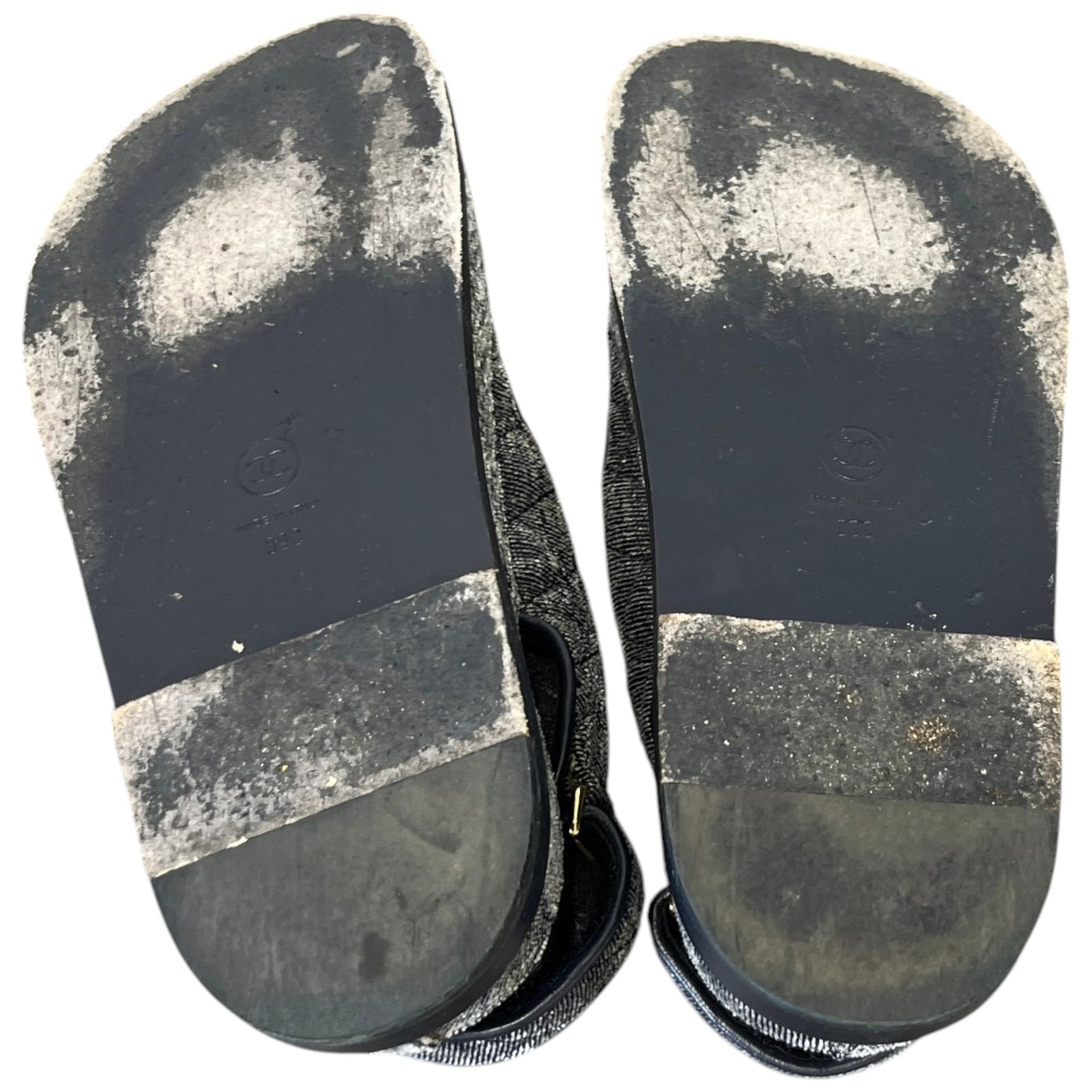 Women's Velvet Pearl Cc Dad Sandals Navy Size EU 39 / UK 6 - Photo 11
