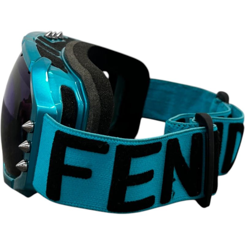 Men's Studded Sunglasses Blue