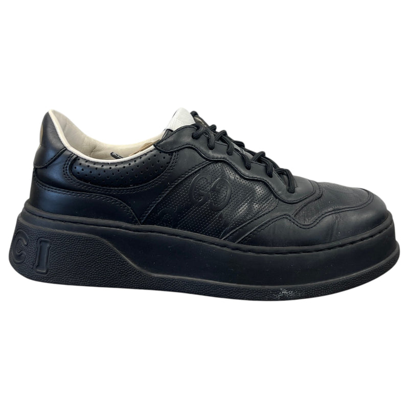 Men's GG Tennis Low Trainers Black Size UK 6.5 / EU 40.5