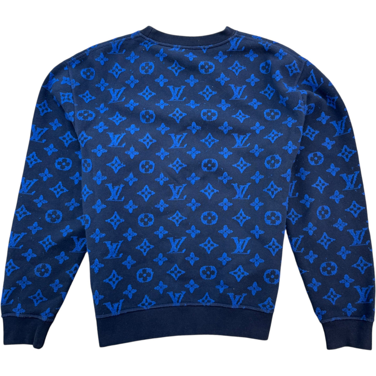Men's Monogram Sweatshirt Blue Size S - Photo 2