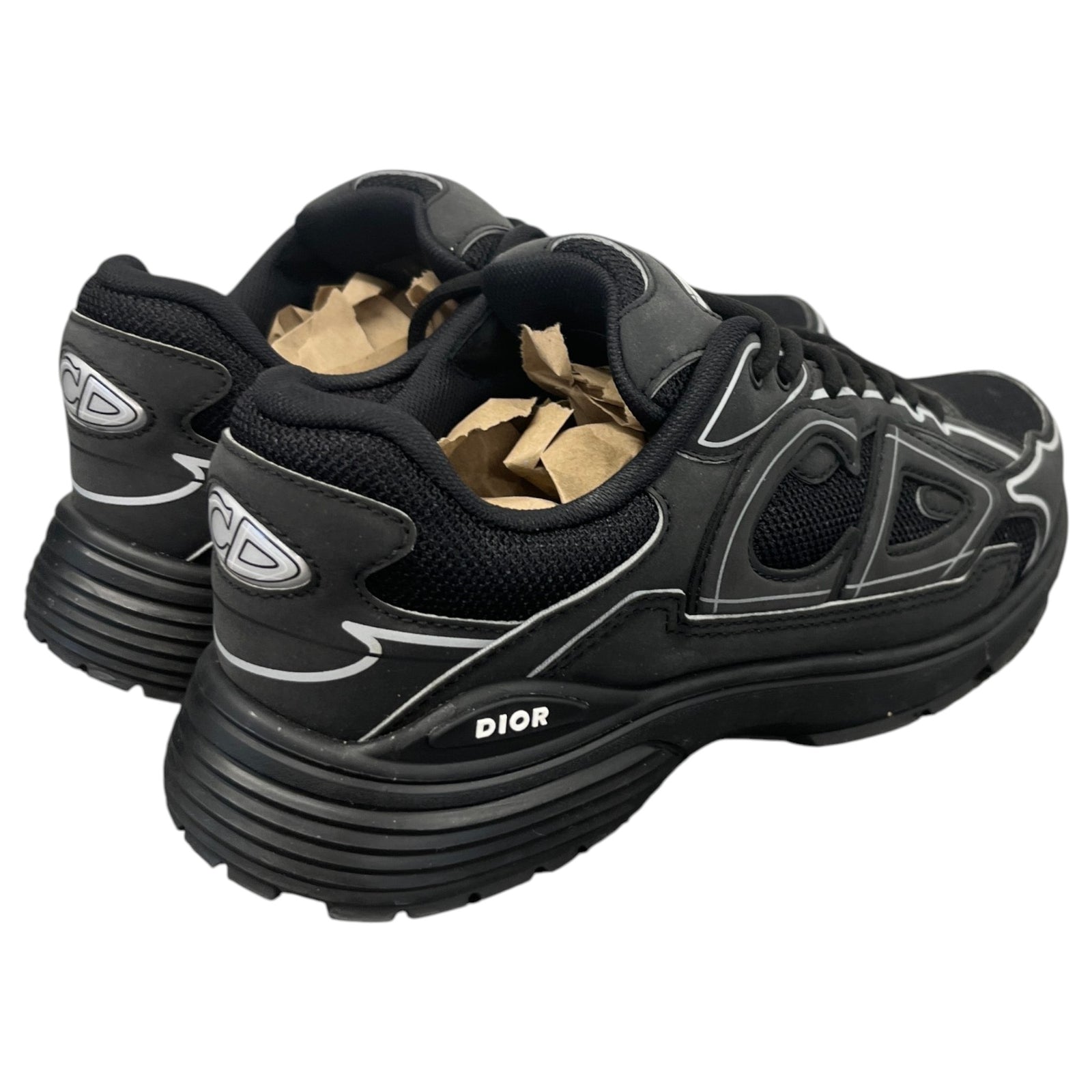 Men's B30 Low Trainers Black Size UK 6 / EU 40 - Photo 8