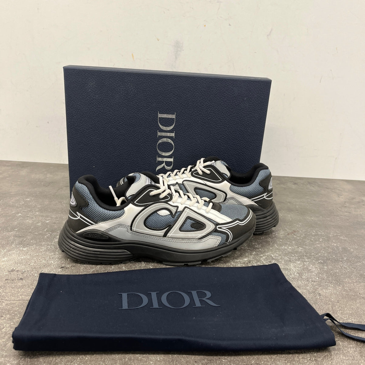 Men's B30 Low Trainers Navy Size UK 9.5 / EU 43.5 - Photo 12