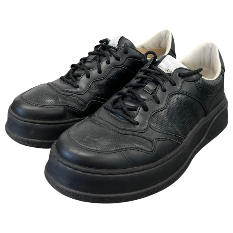 Men's GG Tennis Low Trainers Black Size UK 6.5 / EU 40.5