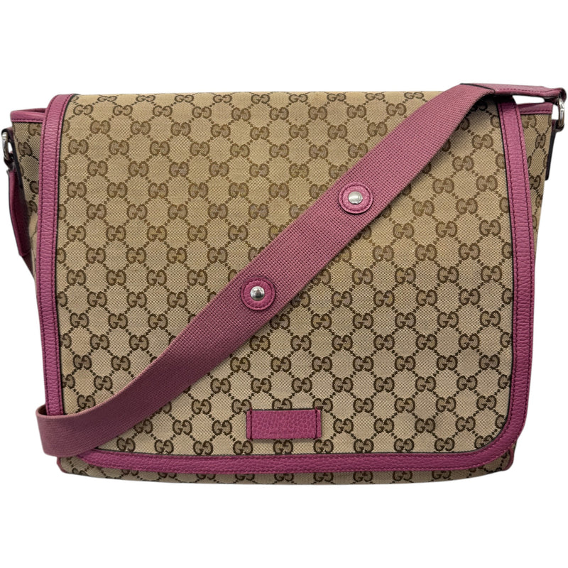 Women's GG Supreme Baby Changer Travel Bag Beige